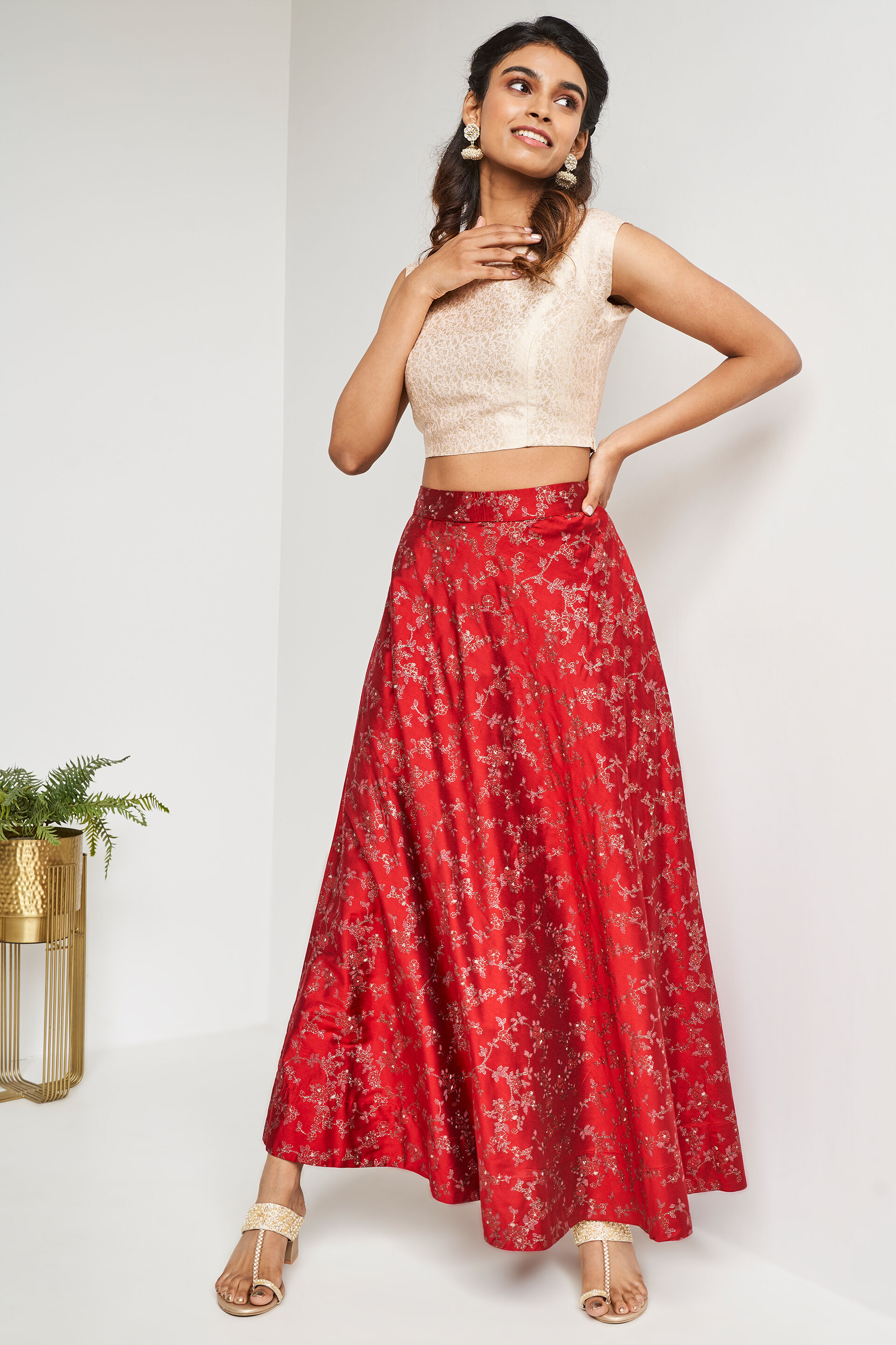Long skirt global desi online